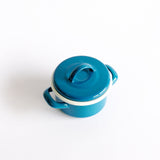 Emaye Mini Tencere 12 cm Petrol