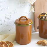 Emaye Baharatlık 850 ml Kahverengi