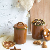 Emaye Baharatlık 850 ml Kahverengi