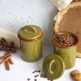 Emaye Baharatlık 850 ml Haki