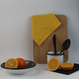 Emaye Siyah Mermer Desen Tabak 17cm