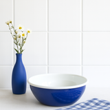 Emaye Kase 26 cm K. Lacivert