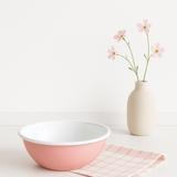 Emaye Kase 26 cm Pembe