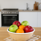 Emaye Kase 26 cm Bej