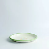 Emaye Tabak 18cm It's a Good Day Desen - Mint