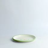 Emaye Tabak 16cm Be Happy Desen - Mint