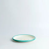 Emaye Tabak 16cm Be Happy Desen - Turkuaz