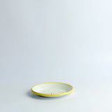 Emaye Tabak 12cm Smile Desen - Sarı