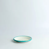 Emaye Tabak 12cm Smile Desen - Turkuaz