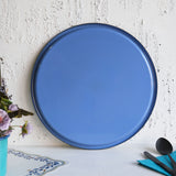 Emaye Pizza Tepsi 32 cm Açık Mor