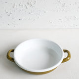 Emaye Sahan 18 cm  Haki