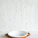 Emaye Sahan 18 cm  A. Kahve