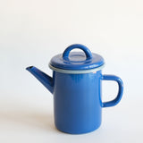Emaye Silindir Demlik 850 ml Lacivert