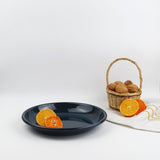 Emaye Tabak 26cm - Koyu Lacivert