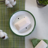 Emaye Sabunluk - Yeşil