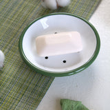 Emaye Sabunluk - Yeşil