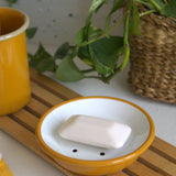 Emaye Sabunluk - Altın Sarı