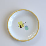 Emaye Üçlü Çocuk Set - Arı Desen