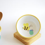 Emaye Kase 12 cm Arı Desen Çocuk Kase