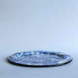 Emaye Lacivert Mermer Desen Supla