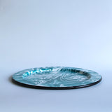 Emaye Turkuaz Mermer Desen Supla