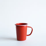 Emaye Konik Kupa 350 ml - Somon