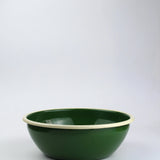 Emaye Kase 26cm - Yeşil