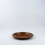 Emaye Tabak 18cm - Kahverengi