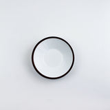 Emaye Tabak 17cm - Kahverengi