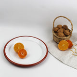 Emaye Tabak 25cm - Somon