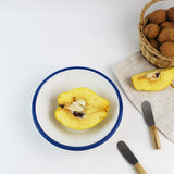 Emaye Tabak 17cm - Lacivert