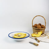 Emaye Tabak 17cm - Lacivert