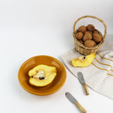 Emaye Tabak 17cm - Altın Sarı