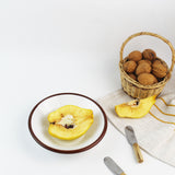 Emaye Tabak 17cm - Kahverengi