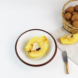 Emaye Tabak 17cm - Kahverengi