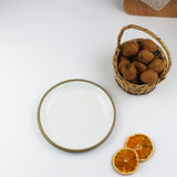 Emaye Tabak 16cm - Boz