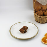 Emaye Tabak 16cm - Boz