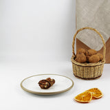 Emaye Tabak 16cm - Boz