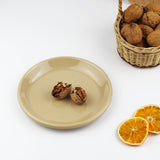 Emaye Tabak 16cm - Bej