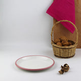 Emaye Tabak 16cm - Pembe