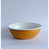 Emaye Kase 32cm - Altınsarı